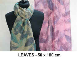 Leaves Silk Mix - 50 x 180 cm.jpg (35743 bytes)